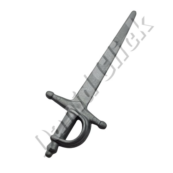 Espada Florete Mosquetero Gris Plata