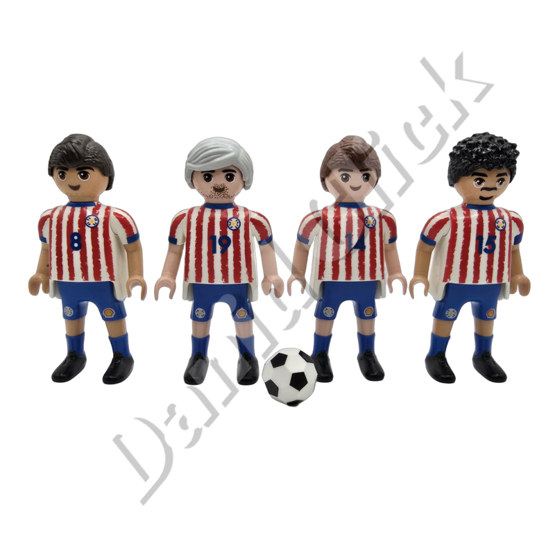 Lote Futbolistas Selección de Paraguay