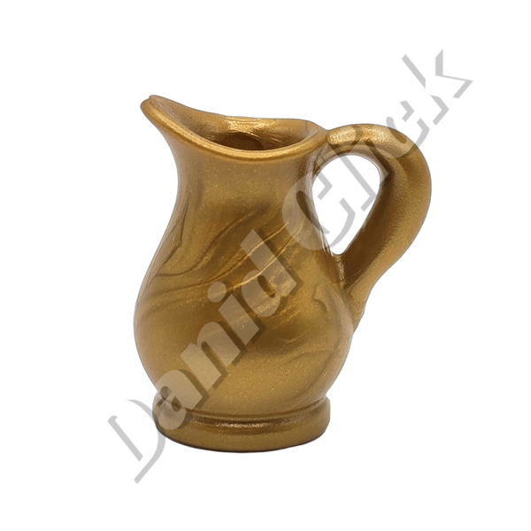 Jarra Dorada Medieval de Oro