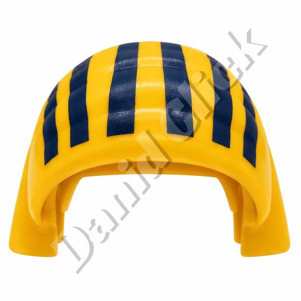 Pañuelo Nubio Egipcio Amarillo Azul