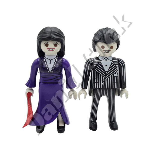 Pareja de Vampiros Halloween