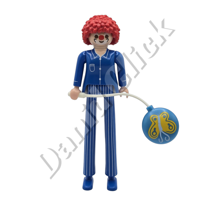 Payaso en Pijama Azul