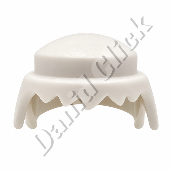 Peluca Clásica de Hombre Blanca