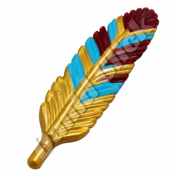 Pluma de Indio Multicolor