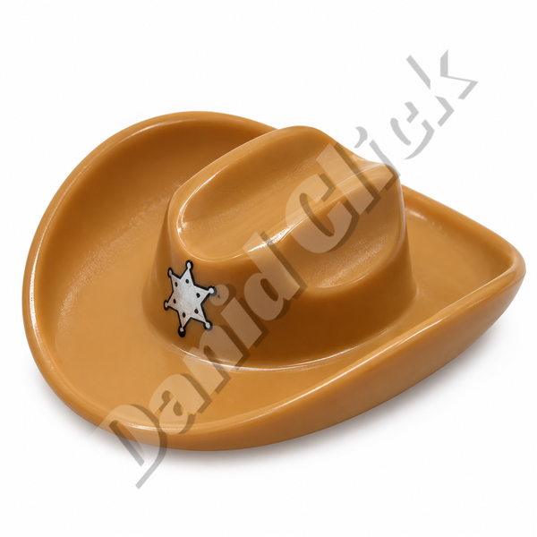 Sombrero Sheriff Marrón