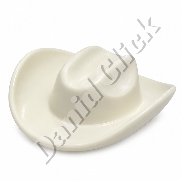 Sombrero Vaquero Ala Ancha Blanco