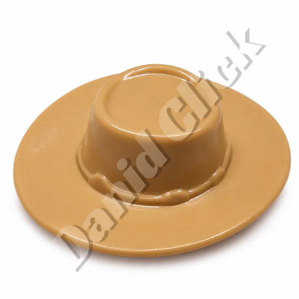 Sombrero Vaquero Ala Ancha Marrón Claro