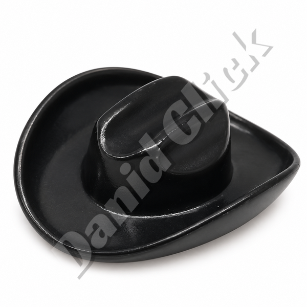 Sombrero Vaquero Ala Ancha Negro
