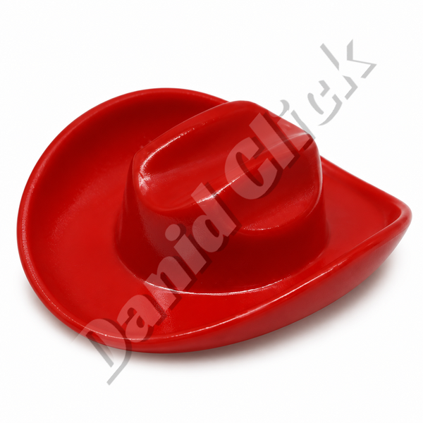 Sombrero Vaquero Ala Ancha Rojo