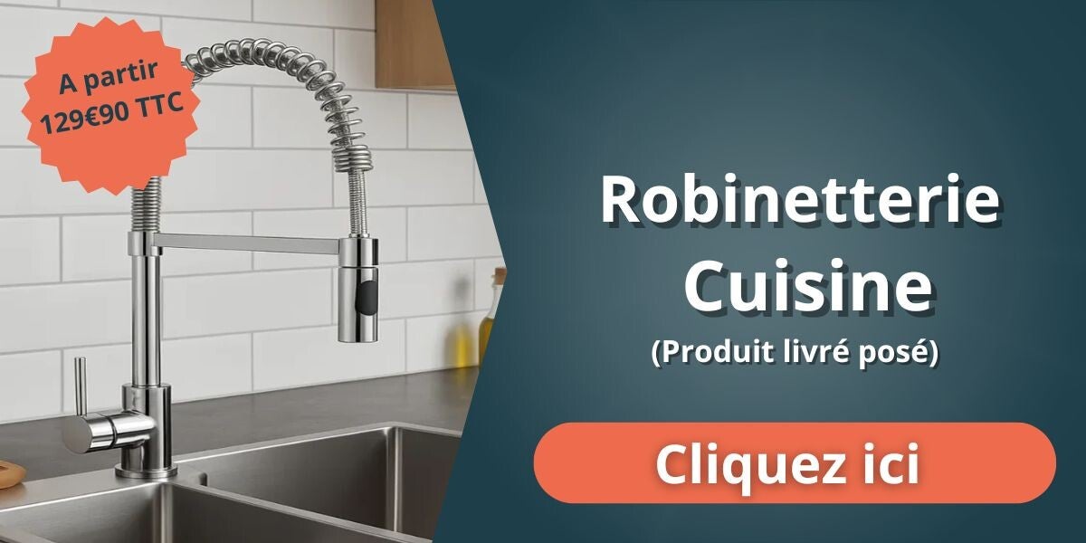 Pack remplacement mitigeur cuisine Santes loos emmerin weppes