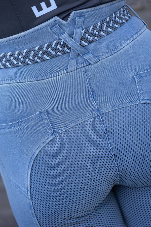 Rijbroek Trendy Denim Full Grip, PRE-ORDER
