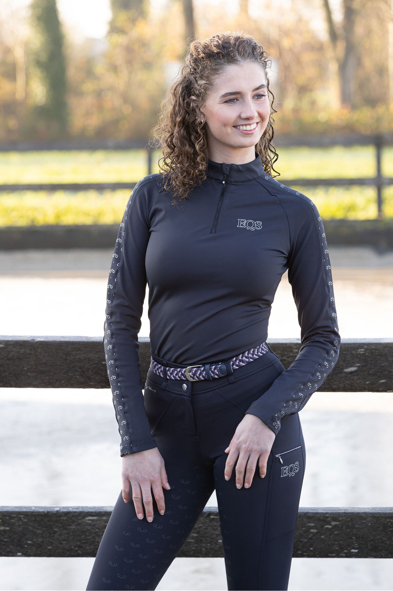Shirt Sporty Glitter lange mouw, PRE-ORDER