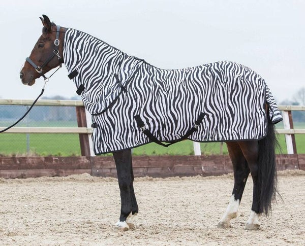 Vliegendeken Zebra met losse hals