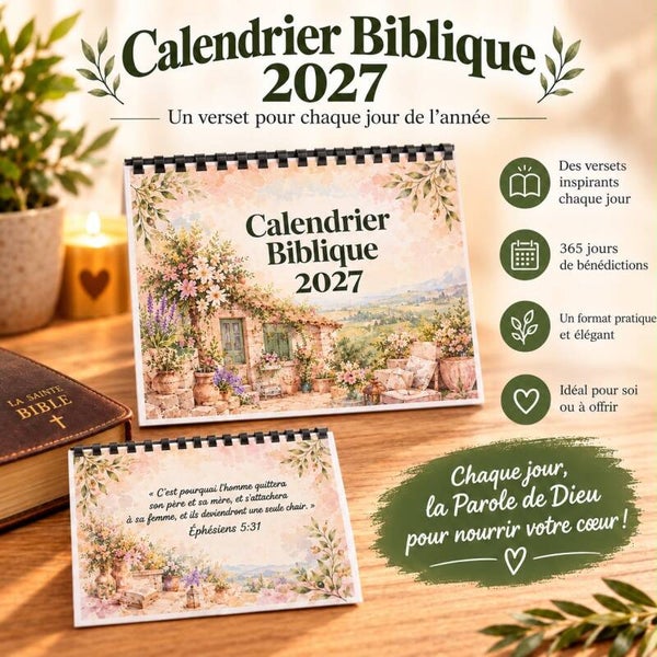 Calendrier 2027 foyers