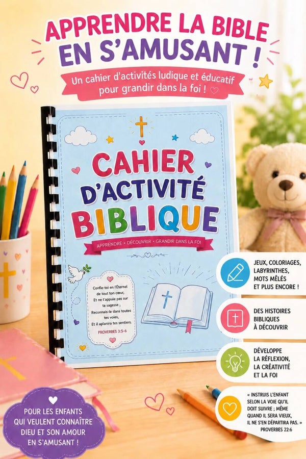 Cahier d’activités biblique