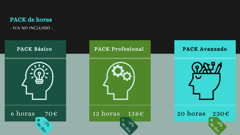 PACK horas | PS Assistances, Asistente Virtual para emprendedores
