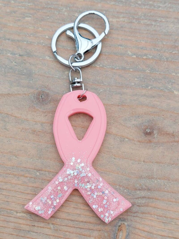 Pink Ribbon sleutelhanger