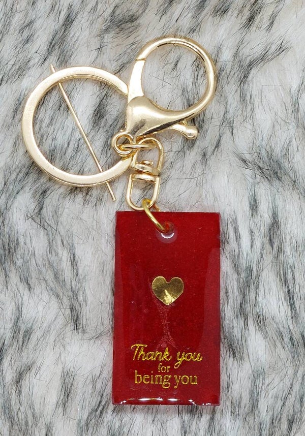 Sleutelhanger 'Thank you for being you'