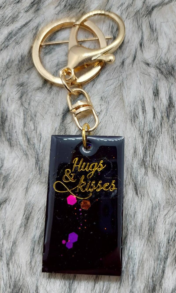 Sleutelhanger 'Hugs & Kisses'