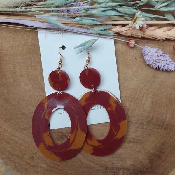 Oorhangers NOVA Caramel Wine