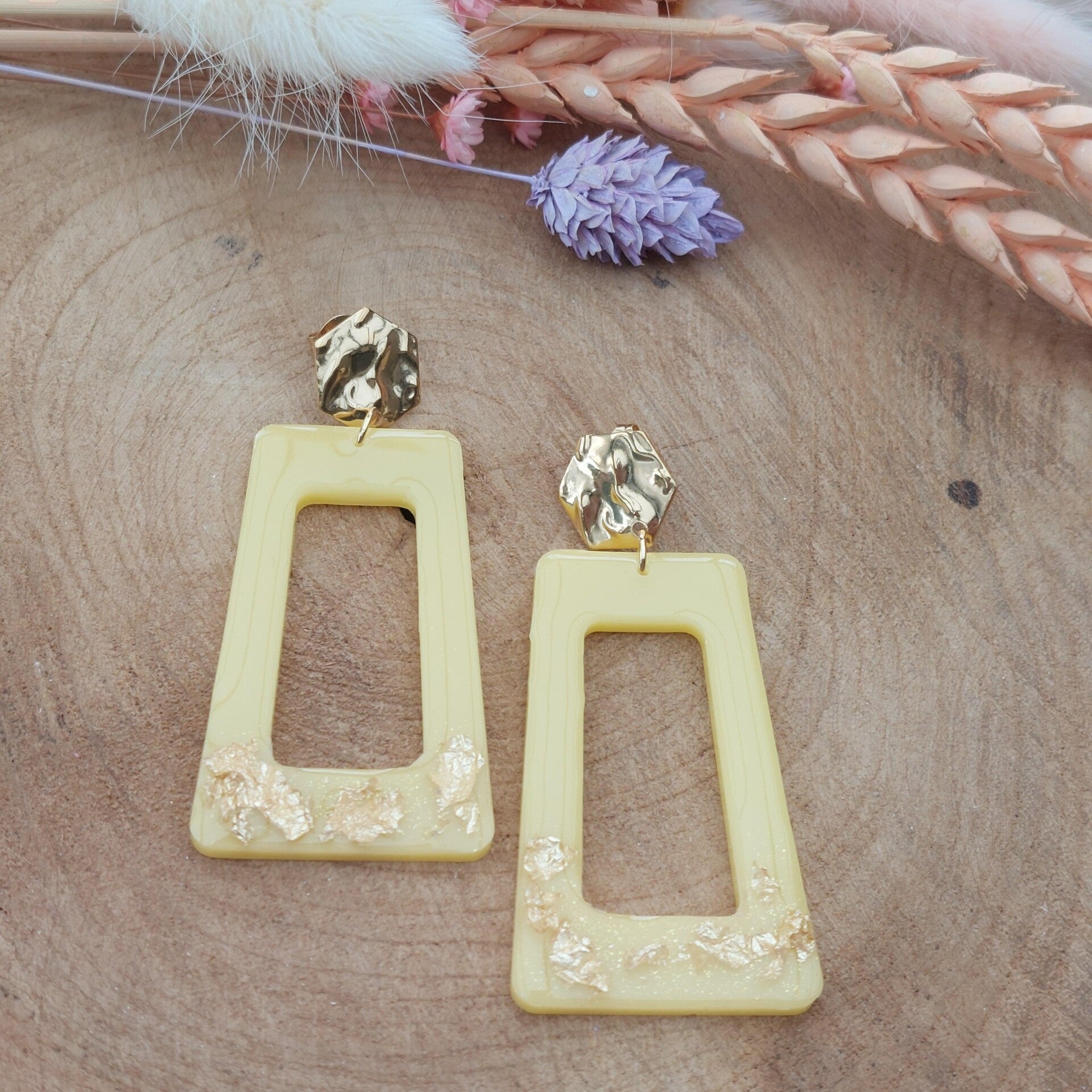 Oorstekers PIXIE Sunshine