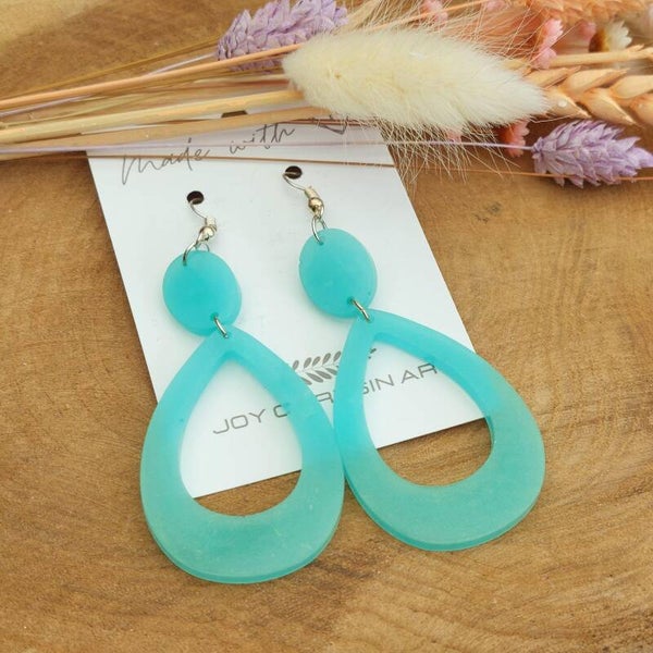 Oorhangers SOLI Fluorite