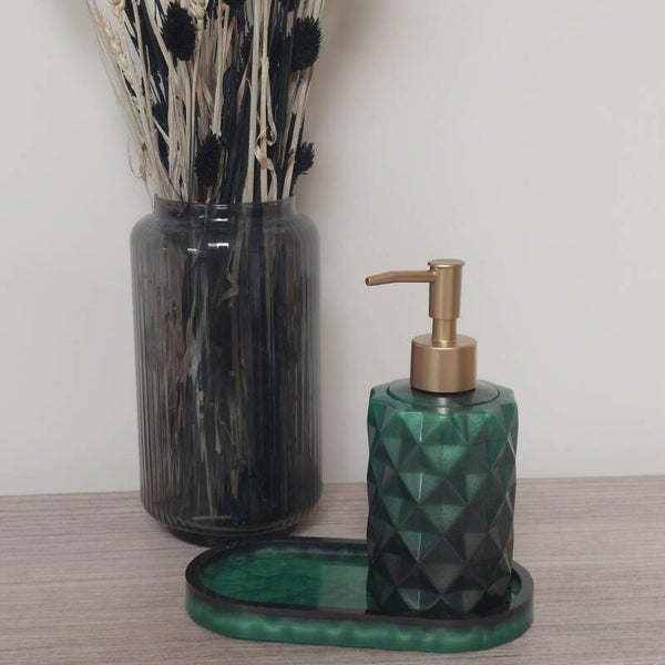 Zeepset Groen/Zwart