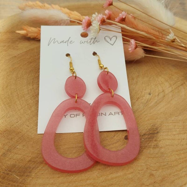 Oorhangers MAE Pink