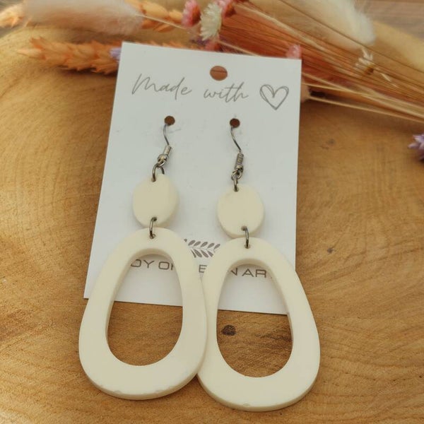 Oorhangers MAE Crème Fraiche