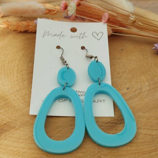 Oorhangers MAE Apple Blue