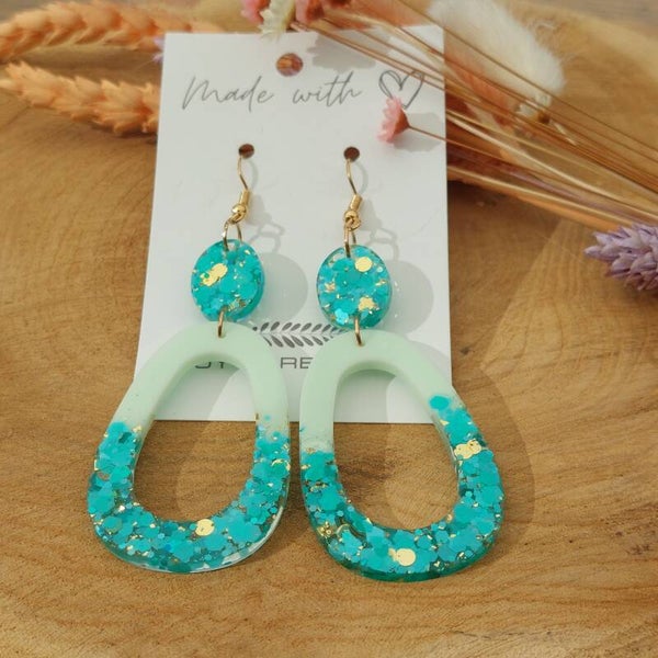 Oorhangers MAE Malachite