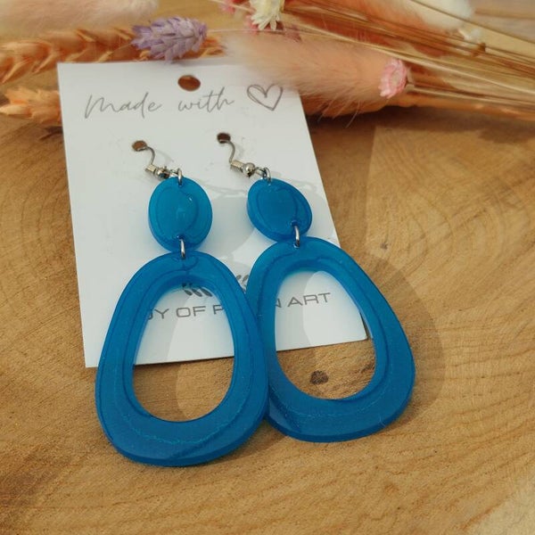 Oorhangers MAE Royal Blue