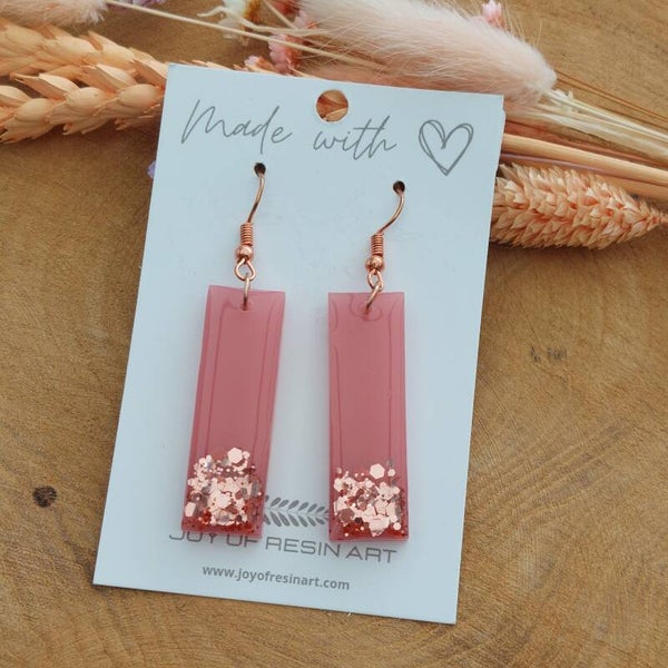 Oorhangers IVY M Pretty in Pink