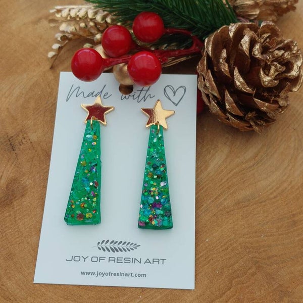 Kerstboompje Vintage Christmas Druzy