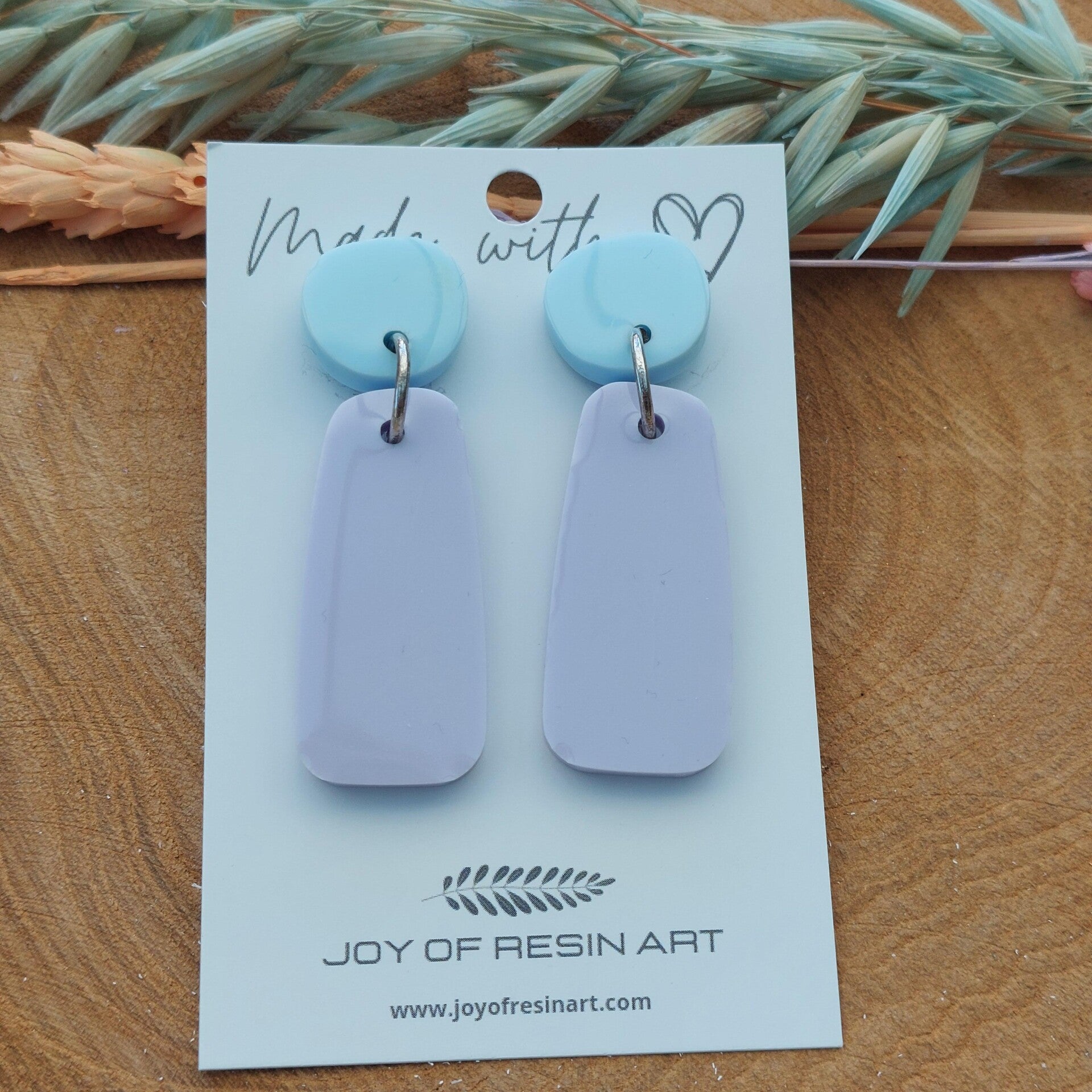 Oorstekers PATTY Soft Pastel