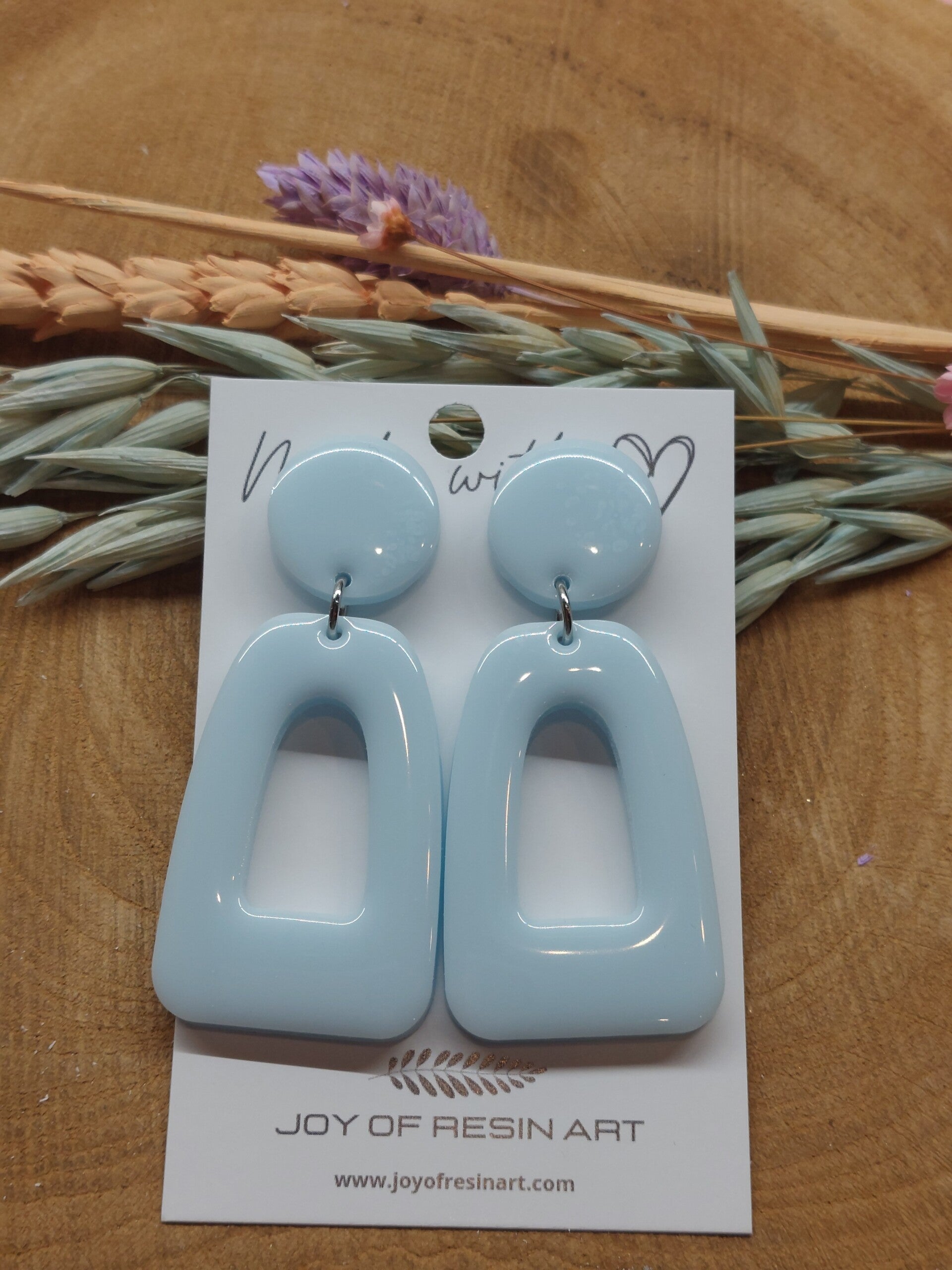 Oorstekers MILA Pastelblauw