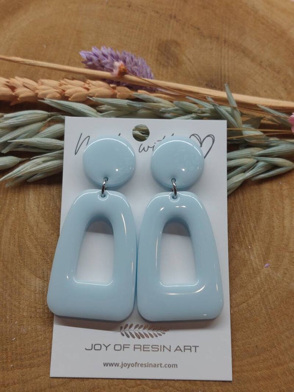 Oorstekers MILA Pastelblauw