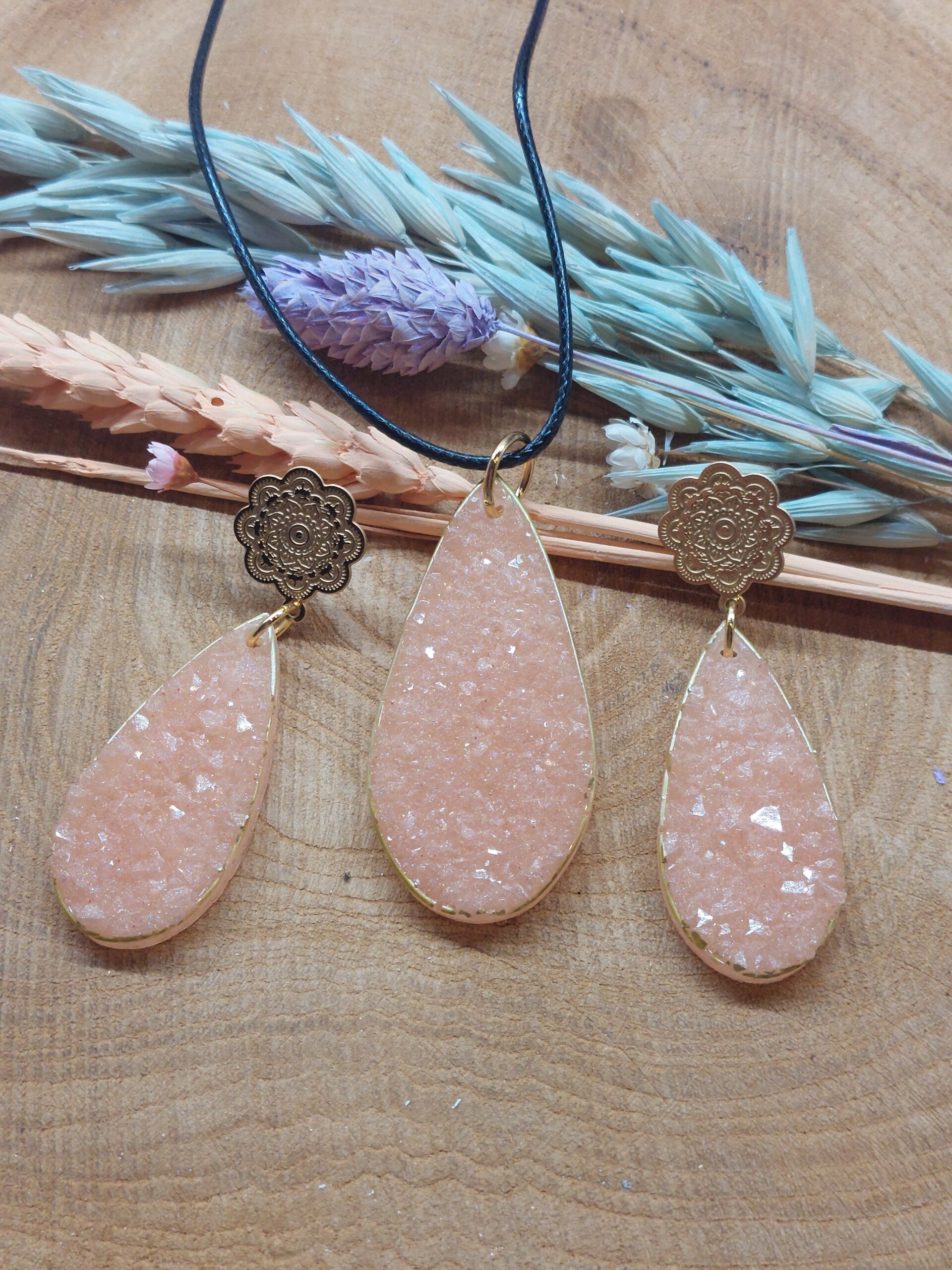 Set LUNA Powder Peach