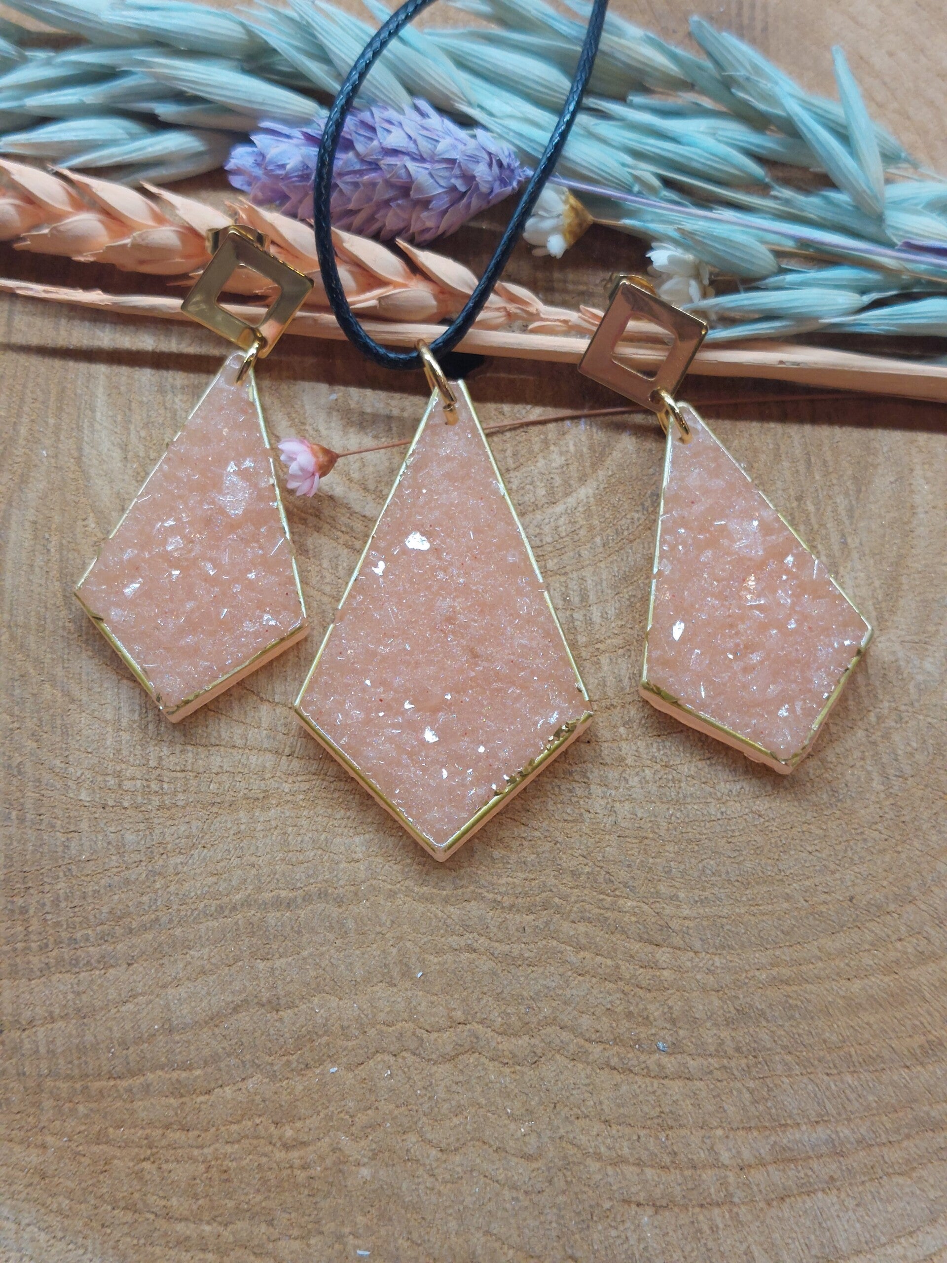 Set MAEVE Powder Peach II