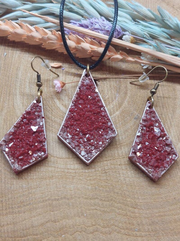 Set MAEVE Burgundy II