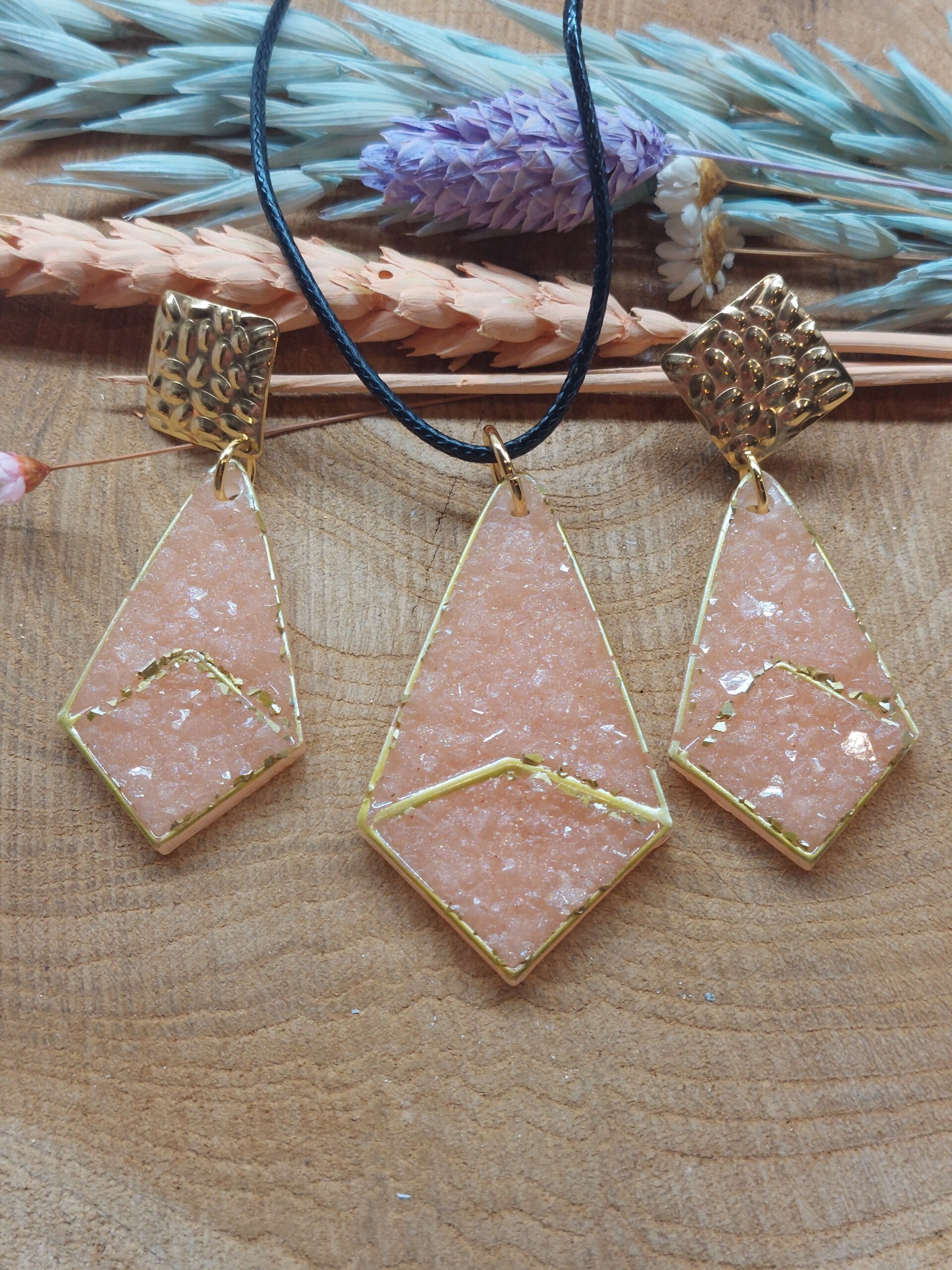 Set  MAEVE Powder Peach