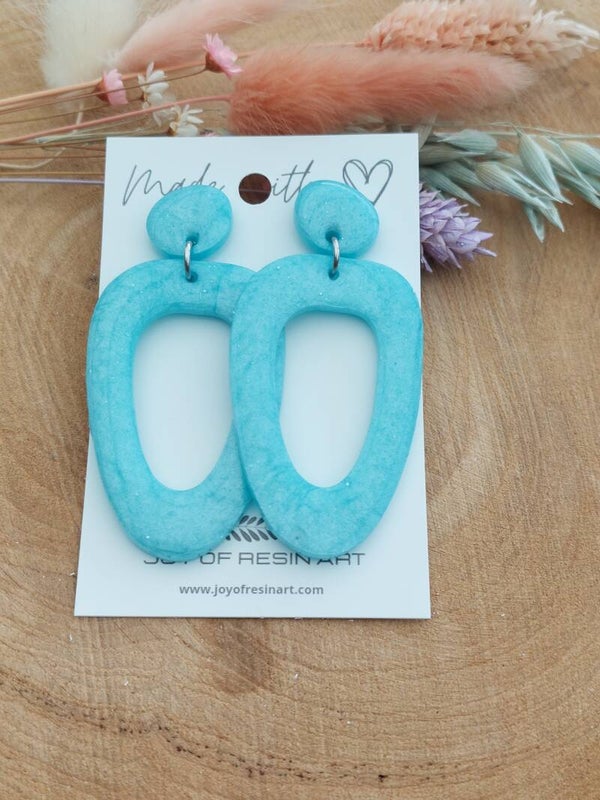 Oorstekers ARTIE Skyblue