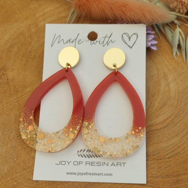 Oorstekers SOLI Red Flame