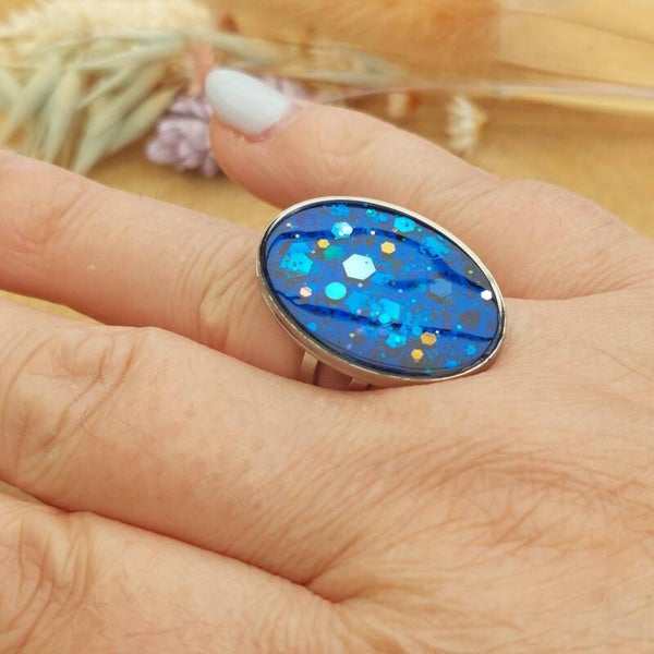 Verstelbare ring OCEAN BREEZE