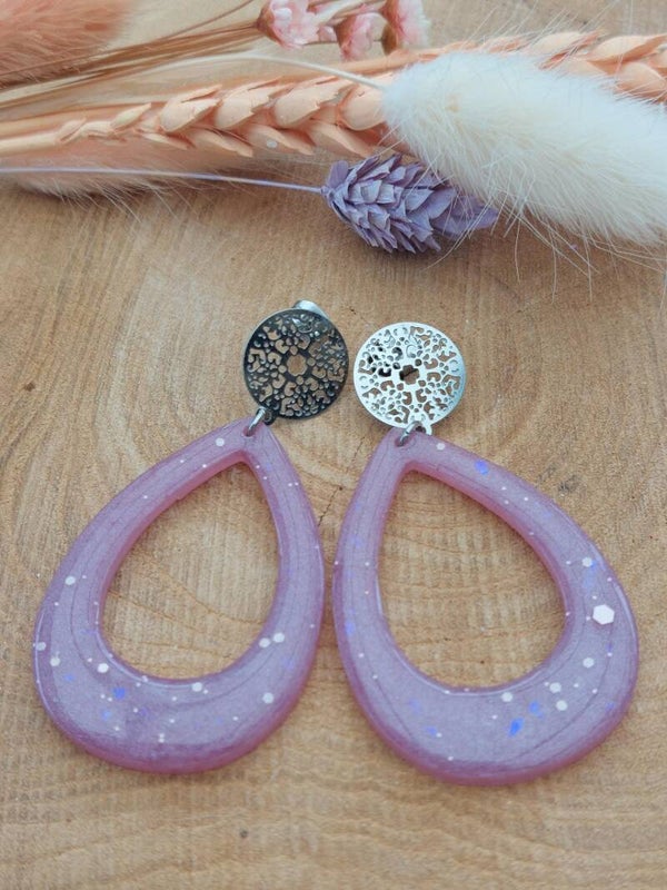 Oorstekers SOLI Lavender Vibe