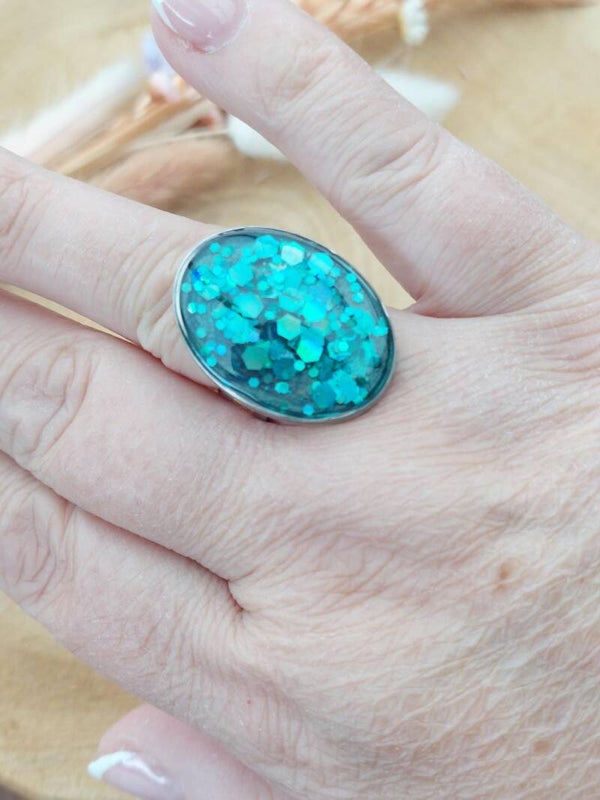 Verstelbare ring L HIDDEN GEM