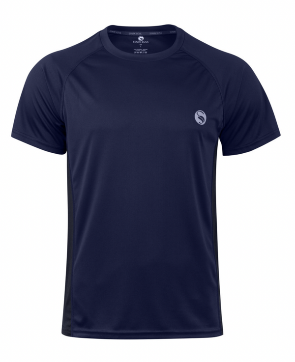 STARK SOUL Heren ademend sportshirt met een zachte touch