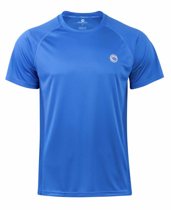 STARK SOUL Heren ademend sportshirt met een zachte touch