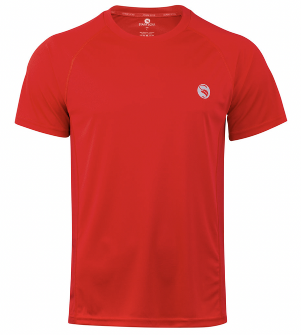 STARK SOUL ademend Heren-sportshirt met een zachte touch