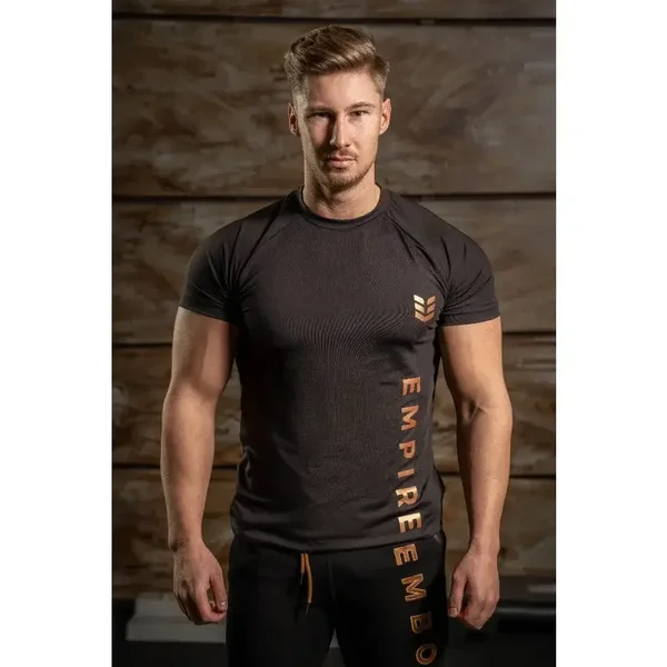 Empire Embodied heren sportshirt zwart